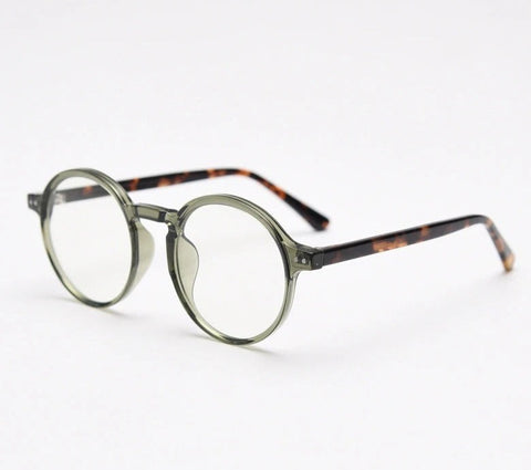 Blue Light Reading Glasses | Circular Frame Eyewear |