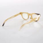 Square Frame Glasses | Genuine Natural Horn Glasses | Anti Blue Light Blocking