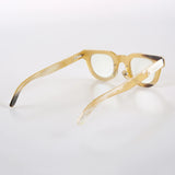 Square Frame Glasses | Genuine Natural Horn Glasses | Anti Blue Light Blocking