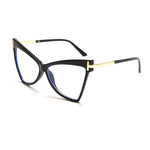 Oversized Retro Style Cat Eye Glasses | Fashion Eyewear