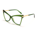 Oversized Retro Style Cat Eye Glasses | Fashion Eyewear