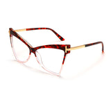 Oversized Retro Style Cat Eye Glasses | Fashion Eyewear