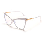 Oversized Retro Style Cat Eye Glasses | Fashion Eyewear