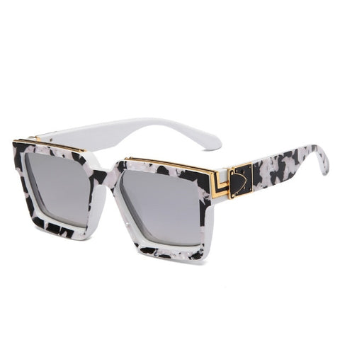 Square Frame Oversized Sunglasses